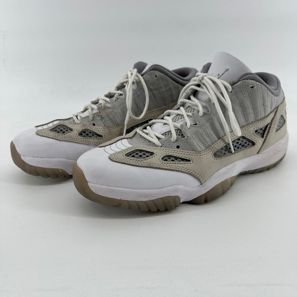 Nike Air Jordan 11 Retro Low IE Light Orewood Brown Whte 919712-102 Mens Size 10